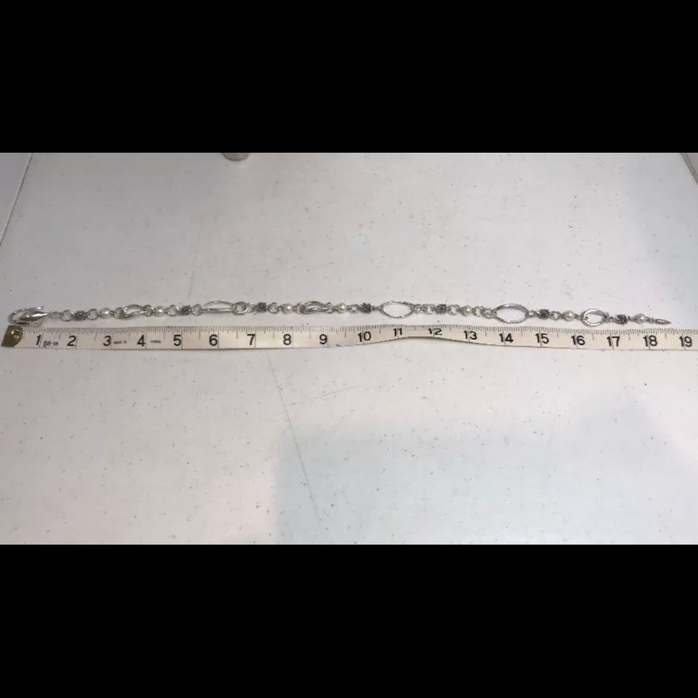 Signed Michael Dawkins .925 silver chain 14Kt Acc - Picture 8 of 8
